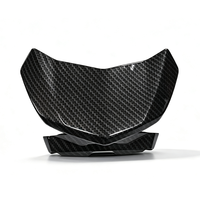 Cache-vent avant de moto en fibre de carbone 3K personnalisé OEM DIY pour autoclave, pièce de moto en fibre de carbone