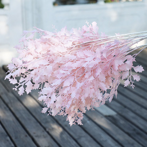 Cinque rami di pera foglie di fiori artificiali decorazione per sala di nozze all'aperto Hotel matrimonio decorazione del soffitto fiore - Product Image 2