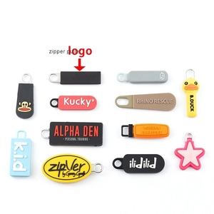 GSCCustom PVC Silicone NFC zip <b>puller</b> Soft Durable Pull Tab for Fashion Clothing Bags Backpacks Luggage Kids Apparel - Product Image 2