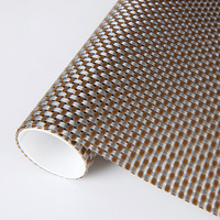 Revêtements muraux en tissu maille acrylique tricoté pour la décoration de chaises de plage extérieures, résistants à l'abrasion, épais et à motif écossais