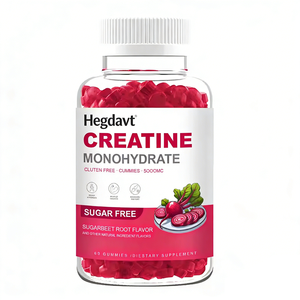 OEM Grosir Permen Jeli Creatine Monohydrate Bebas Gula 5000mg Rasa Bit Suplemen Pembentuk Otot untuk Pria & Wanita 60pcs - Product Image 1