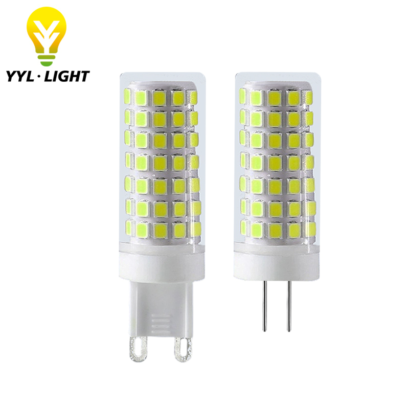 Factory Direct Sales Highlight Energy Saving Flicker Free Residential Use Wholesale Ceramic Body AC Power 88D 10W G4 G9 LED Lamp