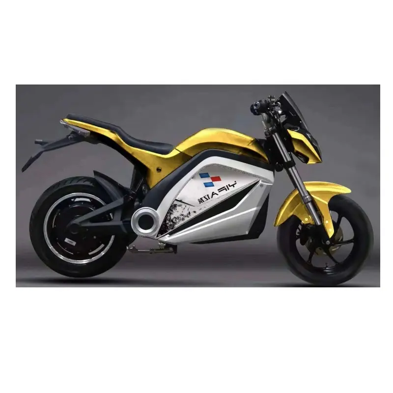 High Speed 72v Racing Electric Motorcycle for Adult with led light