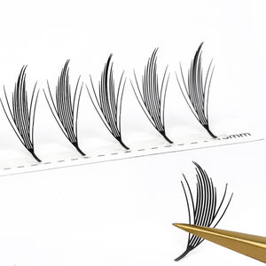 ขนตาปลอมใหม่บา<span class=keywords><strong>ง</strong></span>พิเศษน้ำหนักเบาใช้<span class=keywords><strong>ง</strong></span>าน<span class=keywords><strong>ง</strong></span>่ายการ์ตูนมั<span class=keywords><strong>ง</strong></span><span class=keywords><strong>ง</strong></span>ะดูเกาหลี PBT ขนแคชเมียร์ c/d Curl 12mm - Product Image 2