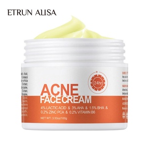 Marque privée Crème Visage Acné Anti Acné Rafraîchissant Contrôle De L'huile De Peau Hydratant Fade Cicatrices Réduire Les Rougeurs D'acné Crème Pour Le Visage - Product Image 1