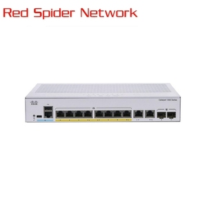 Commutateur Ethernet géré C1300-8MGP-2X, 8 ports PoE Plus, 2 ports 10G SFP Plus, certifié <span class=keywords><strong>IEEE</strong></span> <span class=keywords><strong>802</strong></span>.<span class=keywords><strong>3</strong></span>, réseau d'entreprise original - Product Image 1