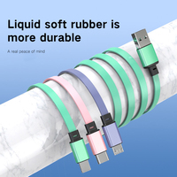Kabel Charger Multi Fungsi 3 in 1 Tipe-C Retractable untuk Ponsel, Dilengkapi Logo Kustom