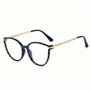 Gafas de Sol Cat Eye con Marco de Metal TR90 Vintage de Moda con Logotipo Personalizado, Gafas de Luz Azul para Mujer - Product Image 3