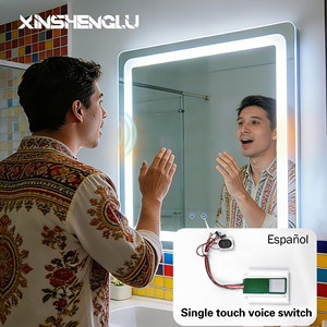 Interruptor Inteligente con Sensor Táctil y Control por Voz en Español |   Interruptor de Detección de 1-6 mm con Atenuación CCT de 12 V CC, 5 A, 60 W para Espejos - Product Image 5