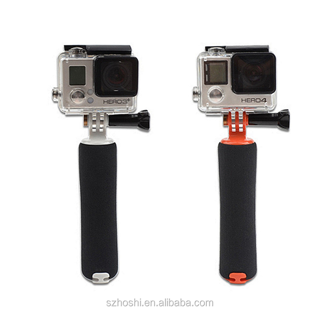 2020 Aluminium Alloy Floaty Floating Foam Hand Grip Handle Mount + Screw For GoPro Hero 6 5 4 3+ 3 2 1 Sport Action Camera