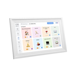Calendrier numérique WiFi 10,1 pouces, écran tactile interactif intelligent pour l'horaire familial, tableau des tâches, cadre photo numérique intelligent synchronisé - Product Image 4