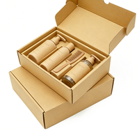 Caja de Cartón Reciclable Personalizada al por Mayor, Caja de Embalaje de Cartón Corrugado para Envíos por Correo, para Zapatos, Cuidado de la Piel, Libros, Ropa, Regalos