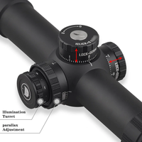 DISCOVERYOPT ED-AR 1-8x24 LPVO Scope 34mm Tube FFP Tactique Optique