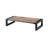 Bureau debout moderne pour ordinateur portable et ordinateur de bureau, organisateur de bureau en bois et métal, table réglable pour la maison, l'école ou le bureau