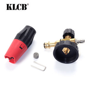 Pulvérisateur en mousse de haute qualité KLCB, pulvérisateur en cuivre pour pistolet de <span class=keywords><strong>lavage</strong></span> haute pression, canon à mousse pour voiture - Product Image 6