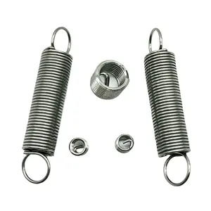 Großhandel neue 10mm Draw To 30mm Edelstahl kleine Zugfeder mit Haken für Zug DIY Spielzeug