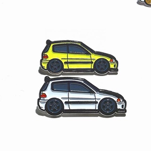 شارة معدنية مطلية بالمينا الناعمة عالية الجودة مخصصة للسيارات الرياضية بالجملة - Product Image 3