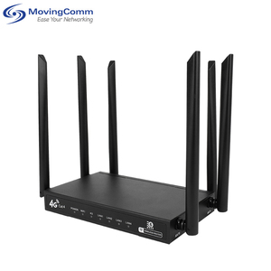St New Kho Kim Loại Trường Hợp Wifi6 <span class=keywords><strong>Router</strong></span> Cat4 4G LTE Khe Cắm Thẻ Sim 4G Hỗ trợ 300Mbps Max LAN Tốc độ Dữ Liệu 2.4GHz Sử Dụng Nhà - Product Image 1
