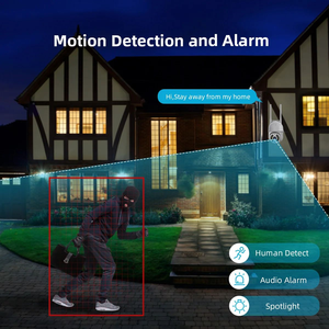 ICSEE 4MP sans fil PTZ CCTV système Kit 8CH extérieur 4MP WiFi caméra 8CH NVR <span class=keywords><strong>Audio</strong></span> bidirectionnel Vision nocturne caméra de sécurité - Product Image 5