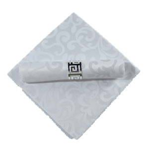 Petite quantité minimale <span class=keywords><strong>de</strong></span> commande, serviettes <span class=keywords><strong>de</strong></span> <span class=keywords><strong>table</strong></span> personnalisées en jacquard <span class=keywords><strong>rose</strong></span> doré réutilisables faites à la main pour la décoration <span class=keywords><strong>de</strong></span> mariage, couleur unie - Product Image 2