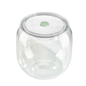 GREENSIDE Bocal scellé <span class=keywords><strong>en</strong></span> plastique transparent pour la cuisine et la rentrée scolaire. - Product Image 6