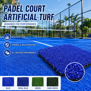 Césped Artificial Azul, <span class=keywords><strong>Alfombra</strong></span> <span class=keywords><strong>de</strong></span> Césped Sintético para Pista <span class=keywords><strong>de</strong></span> Pádel, Césped para Exteriores, Cubierta para Pista <span class=keywords><strong>de</strong></span> Pádel, Cubierta para Pista <span class=keywords><strong>de</strong></span> Tenis - Product Image 5
