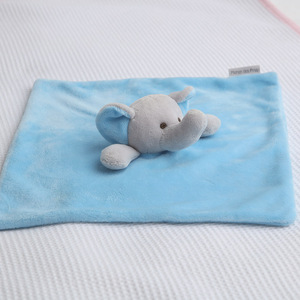 Manta de elefante supersuave para bebé, edredón <span class=keywords><strong>doudou</strong></span> de 27x27cm, juguete de <span class=keywords><strong>conejo</strong></span>, animal <span class=keywords><strong>doudou</strong></span>, listo para enviar - Product Image 4