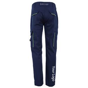 Pantalons <span class=keywords><strong>de</strong></span> <span class=keywords><strong>travail</strong></span> multi-poches et multi-usages en tissu sergé coton/élasthanne pour hommes, personnalisés en usine - Product Image 4