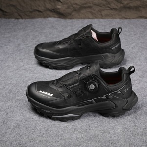 Chaussures de course tout-terrain à boucle rotative pour hommes, antidérapantes, absorbant les chocs, légères, pour la randonnée et le trekking en plein air - Product Image 1