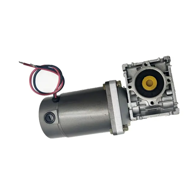 NMRV סדרת dc מנוע תיבת הילוכים תולעת nmrv40 24v dc הילוך מנוע 500w