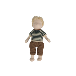 Muñeca Waldorf de Trapo Hecha a Mano, Muñeca de Niña que Cambia de Ropa, Juguetes de Peluche <span class=keywords><strong>para</strong></span> Dormir y Calmar al Bebé - Product Image 2
