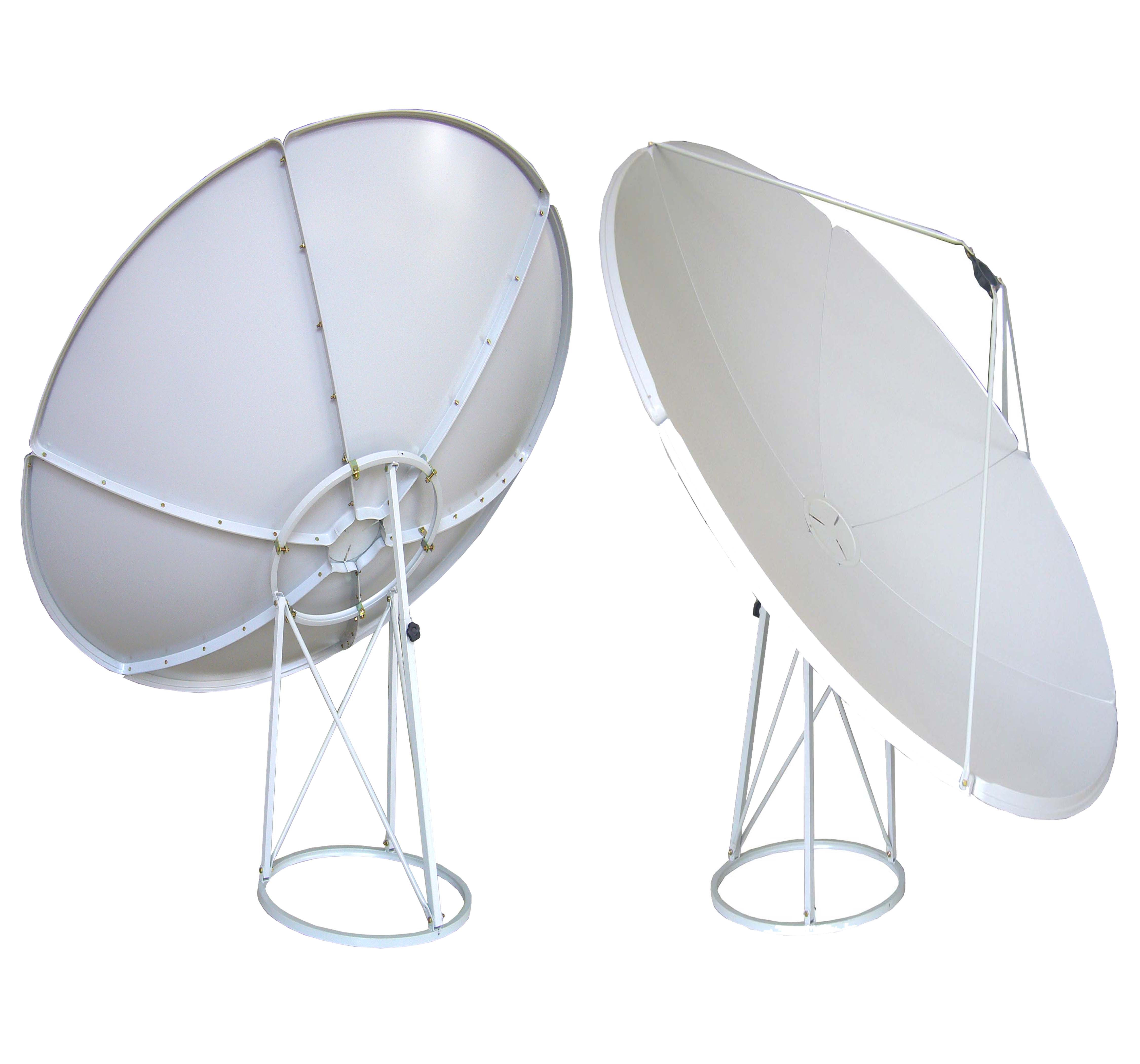 c Band 1.6m アウトドア衛星アンテナ - スチール製、160cmリフレクター