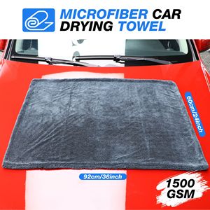 Toalla de Microfibra para Lavado de Autos, 36x24 Pulgadas, 1500Gsm, Paño de Detallado para Cuidado del Vehículo, Talla S D0100XU6Y17, Toalla de Microfibra para Secado de Autos E - Product Image 4