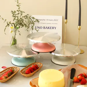 Cake Turntable Rotary Baking Kit Cake Decorating Supplies Tools Adjustable Baking Supplies