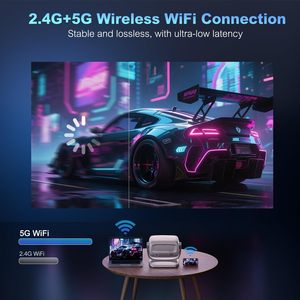 Proyector Ultra HD para Uso Doméstico con Soporte Gimbal, Función de Enfoque Automático, Proyección Clara a la Luz del Día - Product Image 3