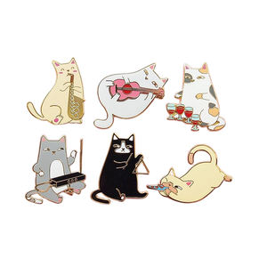Fabricant de badges et épingles à revers en émail écologiques personnalisés avec des motifs de dessins animés adorables en alliage de zinc et logo personnalisé - Product Image 3