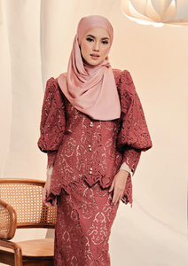 SIPO EID 2023 personalizado moderno Malasia mujeres musulmán Baju Kurung señoras Vestido de manga larga para mujeres Elegante ropa islámica - Product Image 5