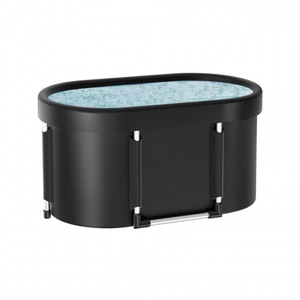 Bañera de Hielo Plegable Portátil de PVC con Soporte de Aleación, para Uso Doméstico, Terapia de Frío, para Atletas - Product Image 6