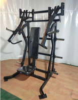Presse inclinée isolatérale de haute qualité, équipement de fitness en acier à charge par plaques pour l'entraînement de la force de la poitrine, du dos et des épaules