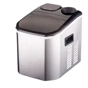 20KG/24H Household Small Ice Maker Square Ice Cube Making Machine Portable Electric Ice Machine