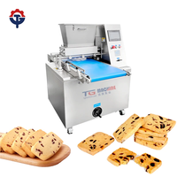 Machine/Ligne de fabrication de biscuits entièrement automatisée, multifonctionnelle, en acier inoxydable 304, mini-déposeuse de biscuits et de cookies pour boulangerie
