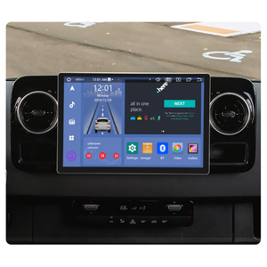 GRANDNAVI 2din 13.3 pouces <span class=keywords><strong>Autoradio</strong></span> Android sans fil CarPlay Android Auto Support Caméra arrière pour Benz Sprinter 2018-2022 - Product Image 3