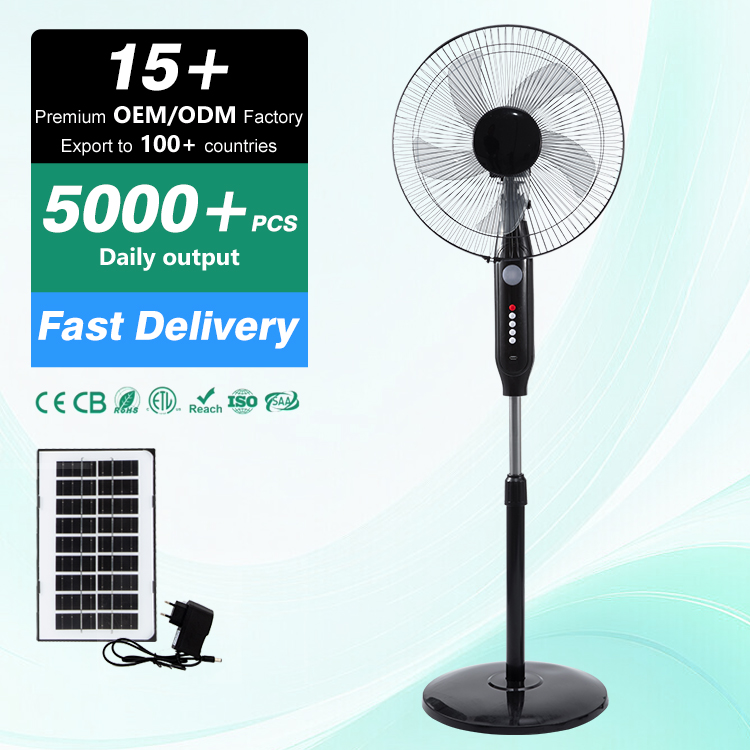 solar brushless fan