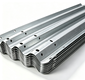 Barandilla de Seguridad Tipo W Q235B, Lámina de Acero Corrugado Galvanizado en Caliente, Sistema de Barrera Anticolisión, Precio de Suministro Directo de Fábrica - Product Image 6