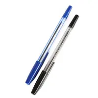 M & Gプロモーションスムースライティングボールペンオフィススクールステーショナリープラスチックボールペン1.0mmブラックブルーレッドボールペン