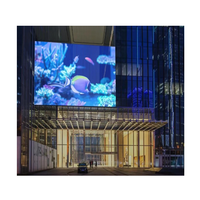 Pantalla de película LED transparente de alto brillo de 5000NITs P3.9 para ventanas de venta al por menor de pared de vidrio 3D