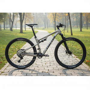 Bicicleta de Montaña FS 2026 NUEVA con <span class=keywords><strong>Suspensión</strong></span> Completa, 27er 29er XC Racing, <span class=keywords><strong>Cuadro</strong></span> de <span class=keywords><strong>Carbono</strong></span>, DEORE de 12 Velocidades, Frenos de Disco Hidráulicos, <span class=keywords><strong>Doble</strong></span> <span class=keywords><strong>Suspensión</strong></span> - Product Image 1