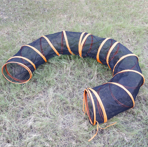 실내 및 실외 고양이 용 휴대용 플레이 펜 놀이 텐트 토끼 흰 족제비 야외 고양이 인클로저를위한 터널이있는 고양이 텐트 - Product Image 4