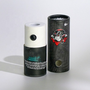 Tùy chỉnh các tông chống trẻ em khóa xi lanh hình dạng childproof ống giấy Bao bì hộp mực tròn - Product Image 1