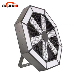 Manufacturer Direct Sales 200W RGBW LED Pixel Infinite Whirlwind Fan LED <strong>Background</strong> Wall Light for Stage Effect in Clubs - Product Image 5